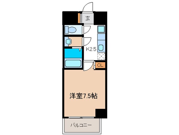 メルヘンローズ学研都市の物件間取画像